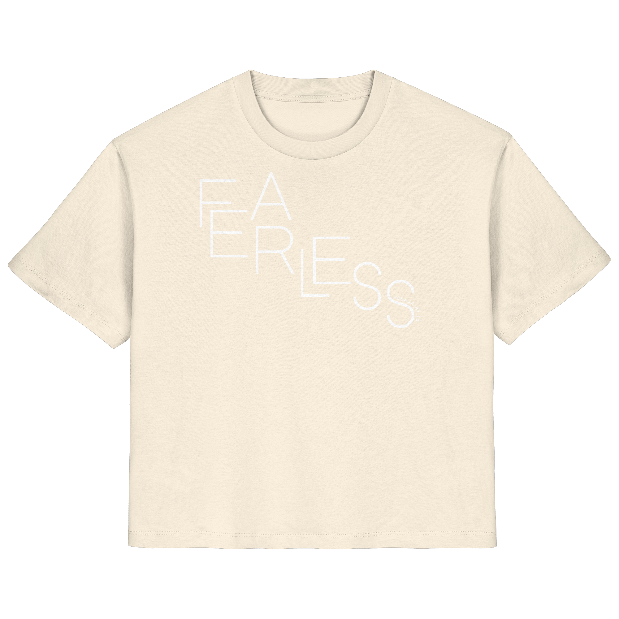 FEARLESS - Frauen T-Shirt Bio Baumwolle