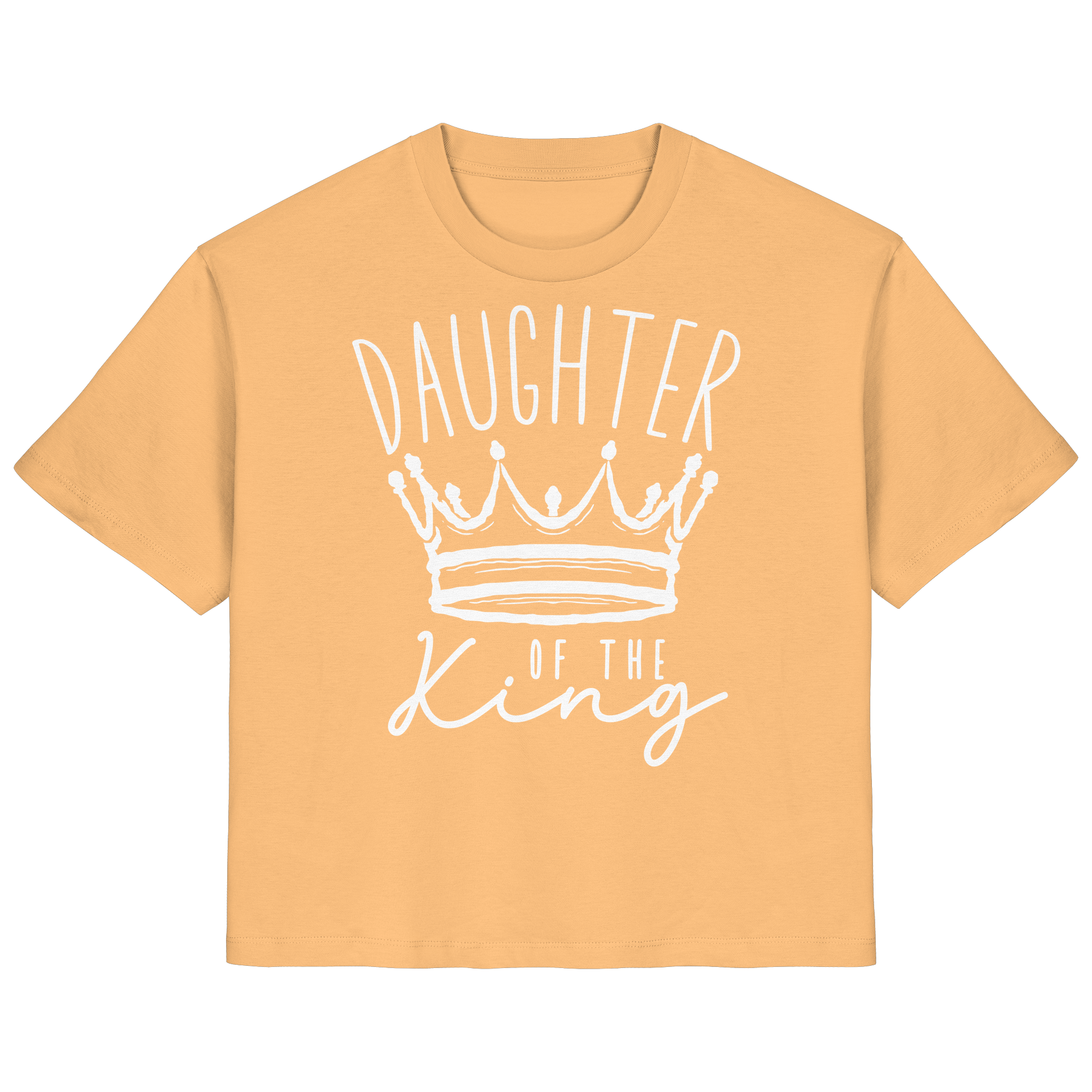 DAUGHTER OF THE KING - Frauen T-Shirt Bio Baumwolle