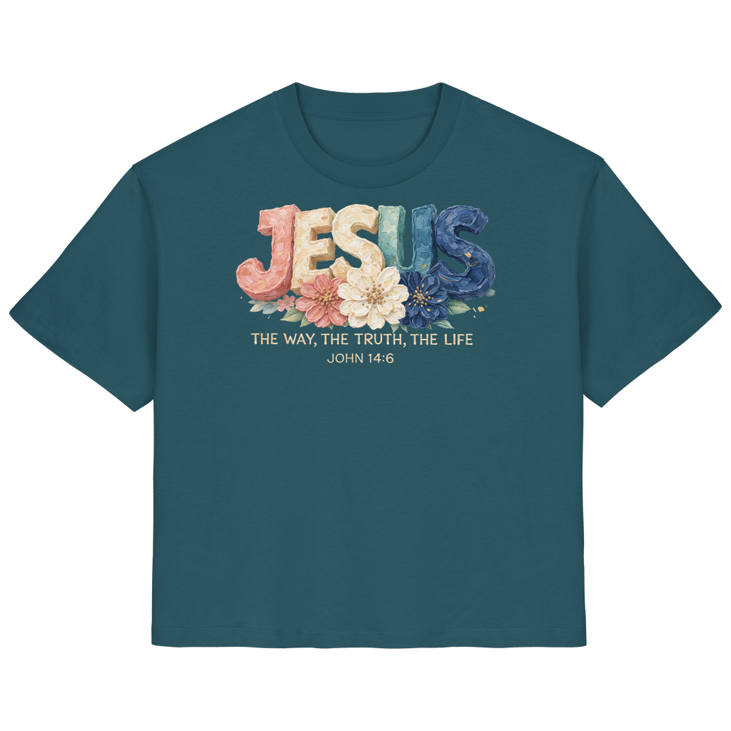 JESUS THE WAY THE TRUTH THE LIFE - T-Shirt Bio Baumwolle