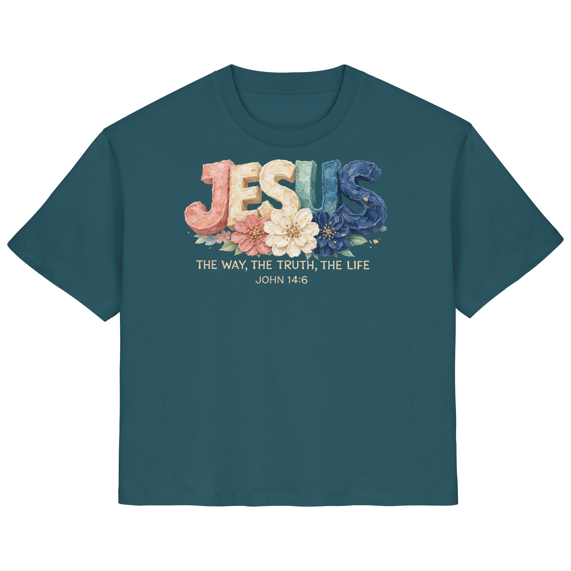JESUS THE WAY THE TRUTH THE LIFE - T-Shirt Bio Baumwolle