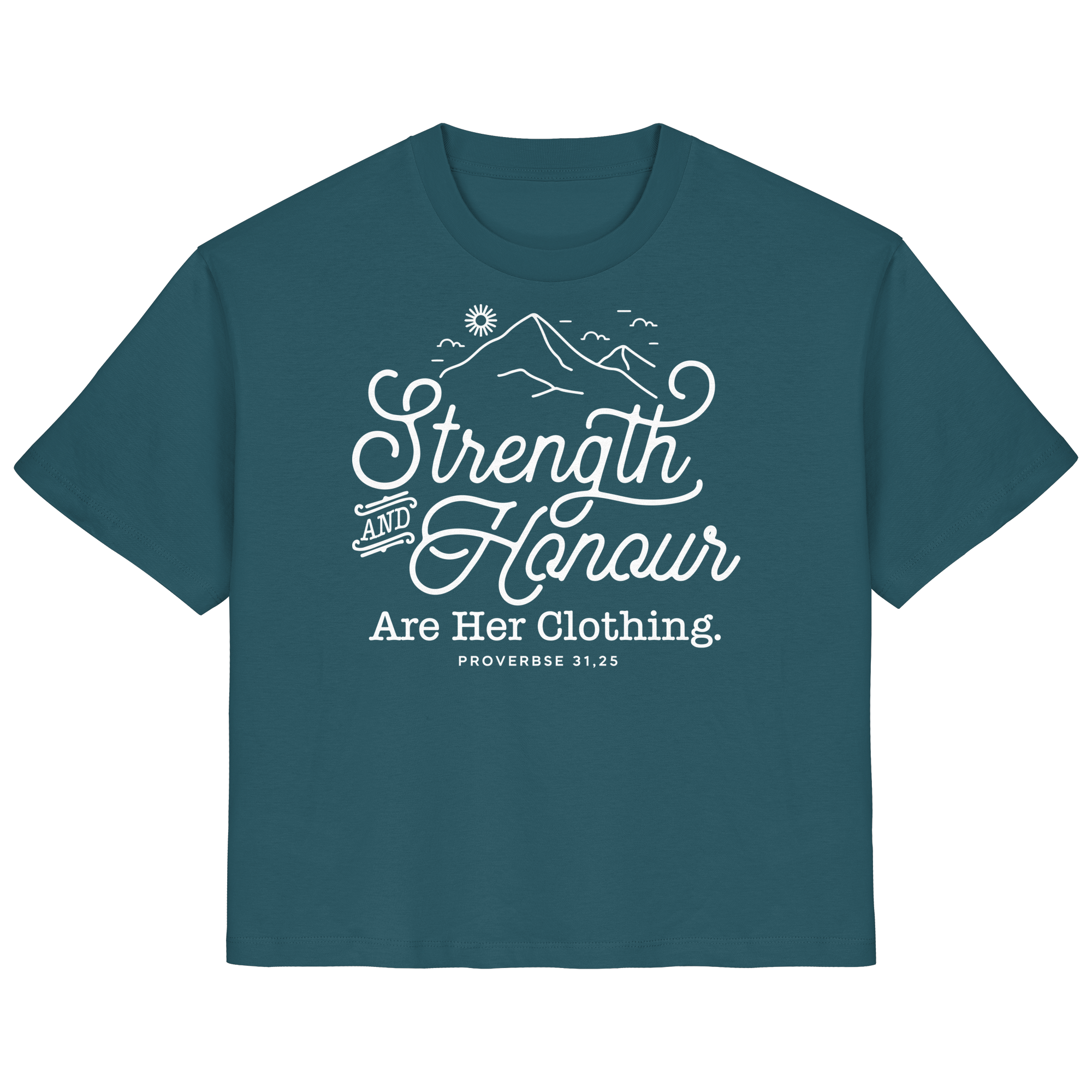 STRENGHT AND HONOR - T-Shirt Bio Baumwolle Frauen