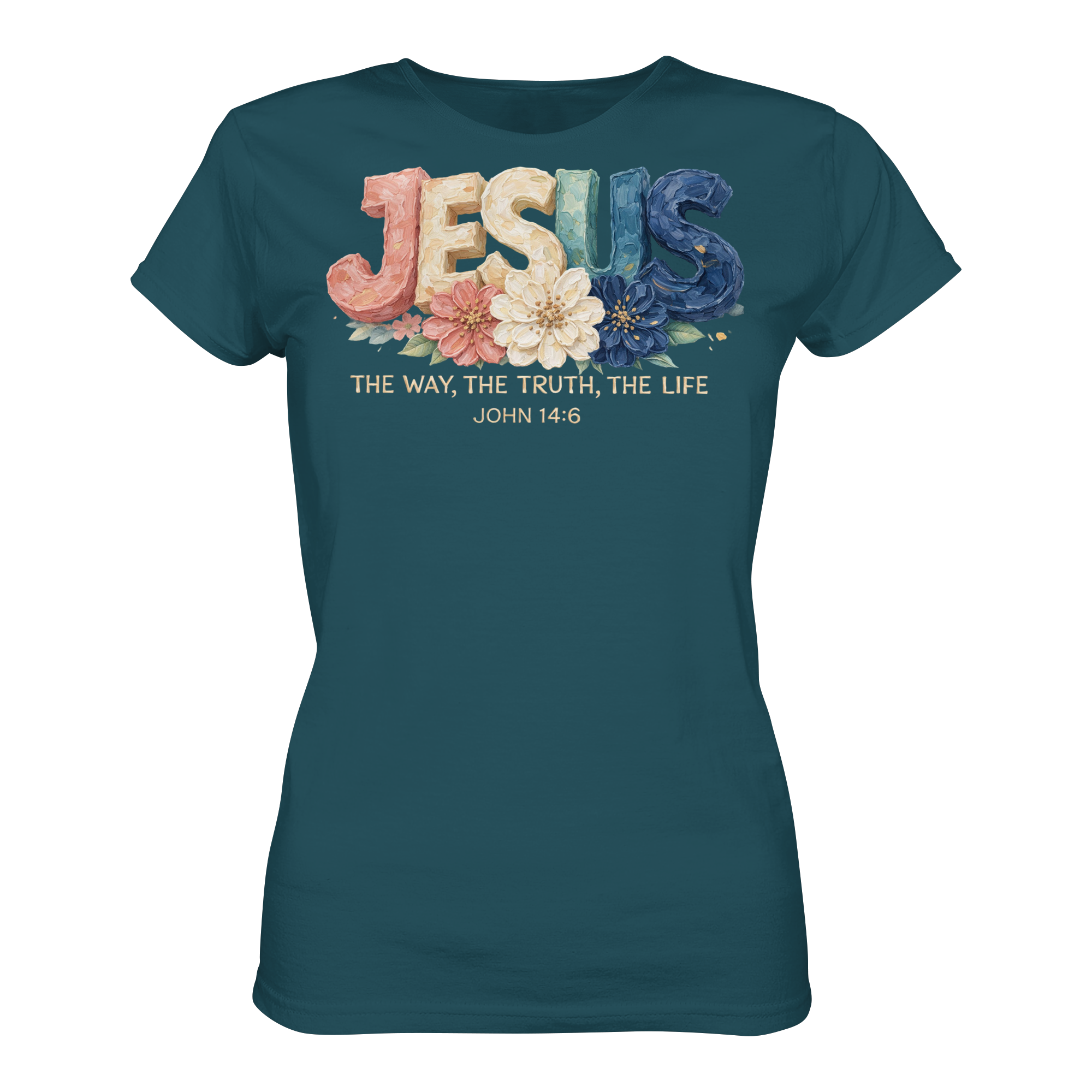 JESUS THE WAY THE TRUTH THE LIFE - T-Shirt Bio Baumwolle
