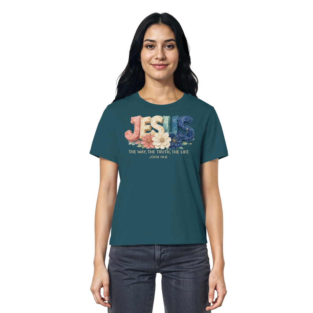 JESUS THE WAY THE TRUTH THE LIFE - T-Shirt Bio Baumwolle