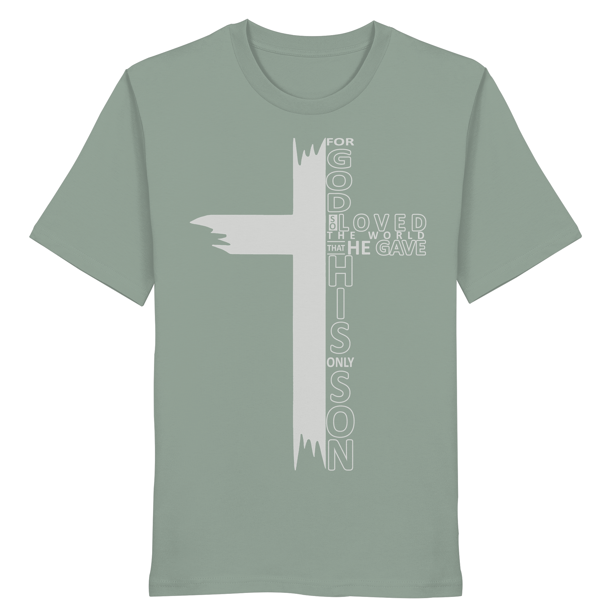 THE LORD IS MY LIGHT - T-Shirt Bio Baumwolle