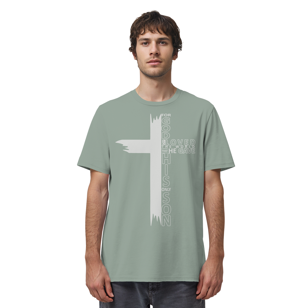 JESUS SAVED MY LIFE - T-Shirt Bio Baumwolle