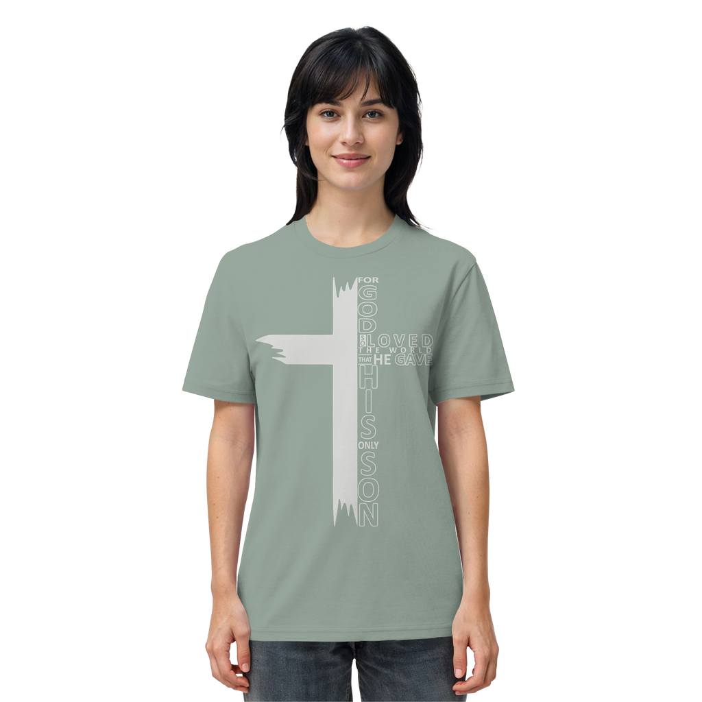 THE LORD IS MY LIGHT - T-Shirt Bio Baumwolle