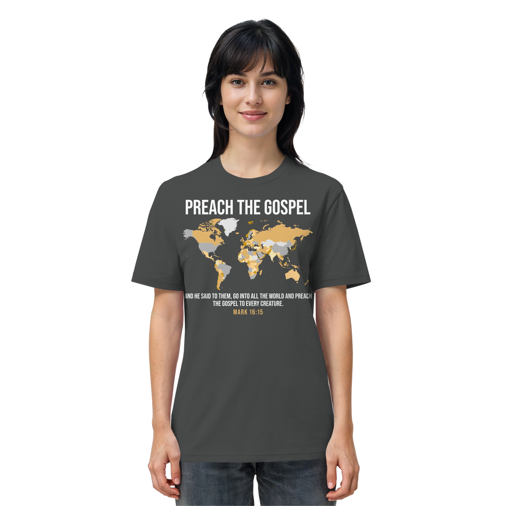 PREACH THE GOSPEL - T-Shirt Bio Baumwolle