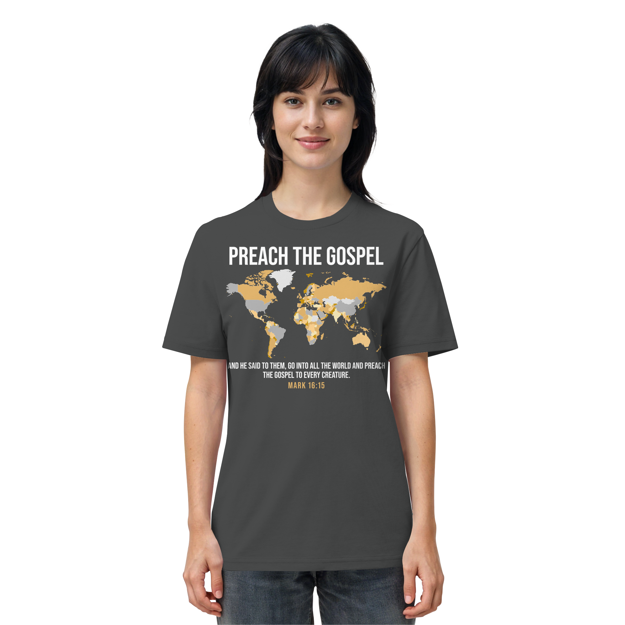 PREACH THE GOSPEL - T-Shirt Bio Baumwolle