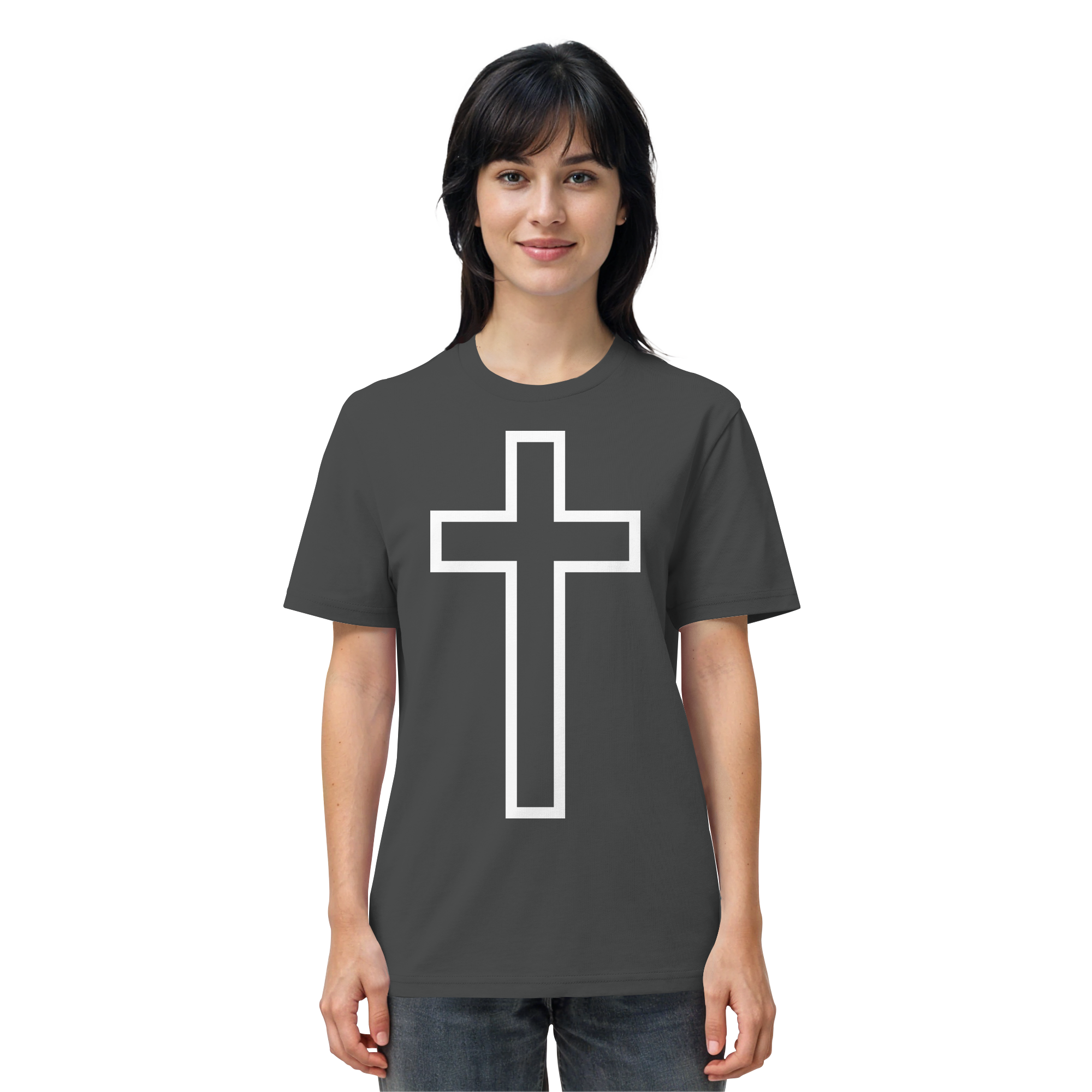 JESUS IS KING - T-Shirt Bio Baumwolle