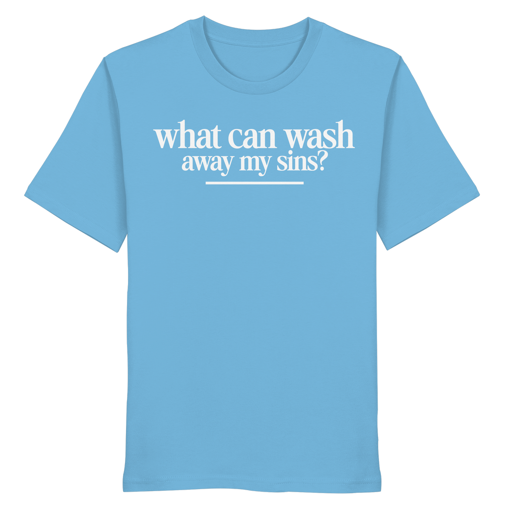 THE BLOOD OF JESUS - T-Shirt Bio Baumwolle