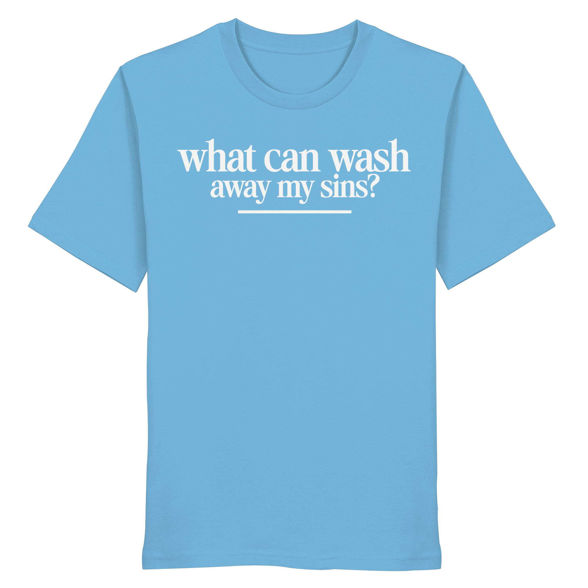 THE BLOOD OF JESUS - T-Shirt Bio Baumwolle