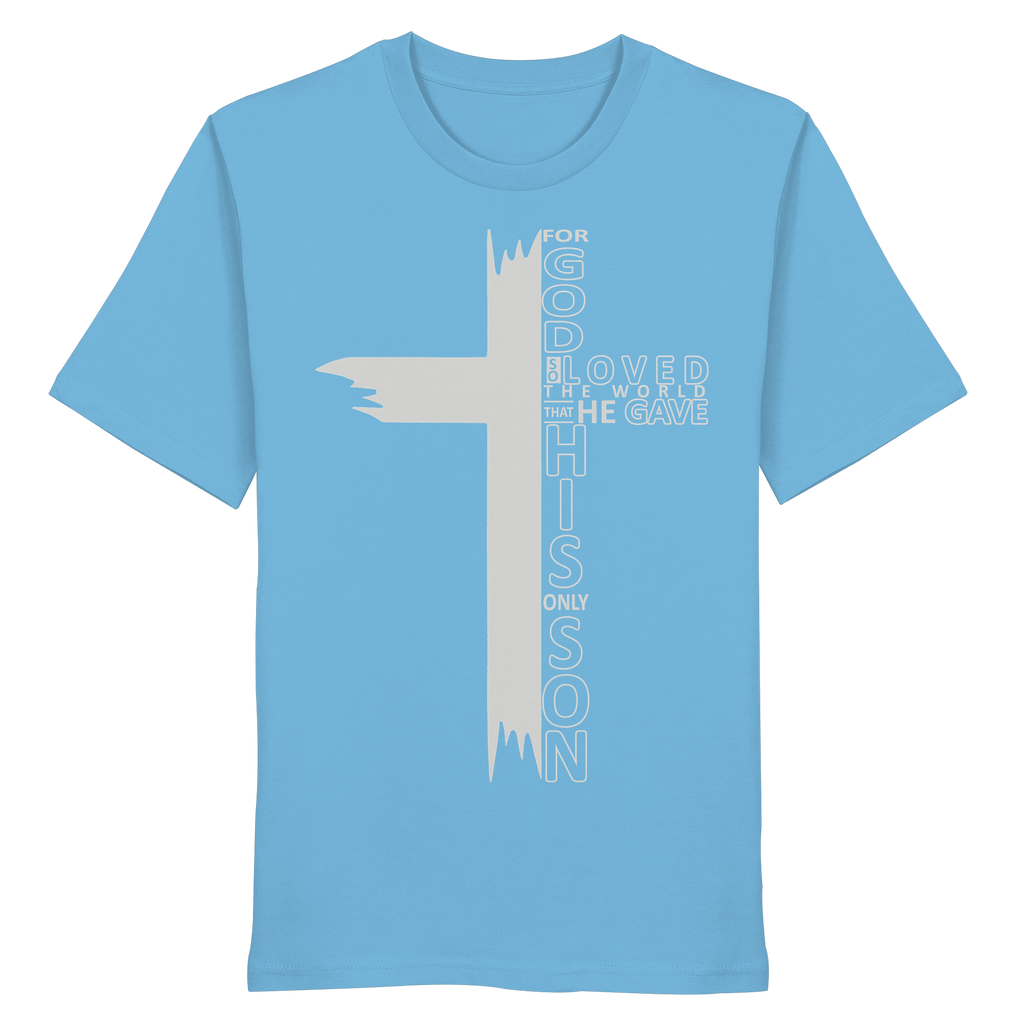 JESUS SAVED MY LIFE - T-Shirt Bio Baumwolle