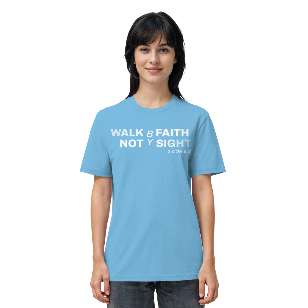T-Shirt Bio Baumwolle | WALK BY FAITH