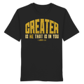 T-Shirt Bio Baumwolle |  GREATER IS HE  - Organic Shirt