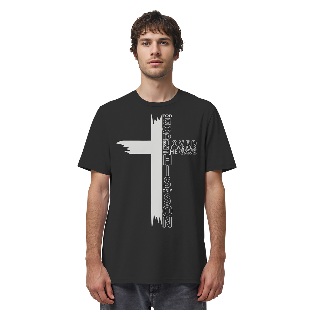 JESUS SAVED MY LIFE - T-Shirt Bio Baumwolle