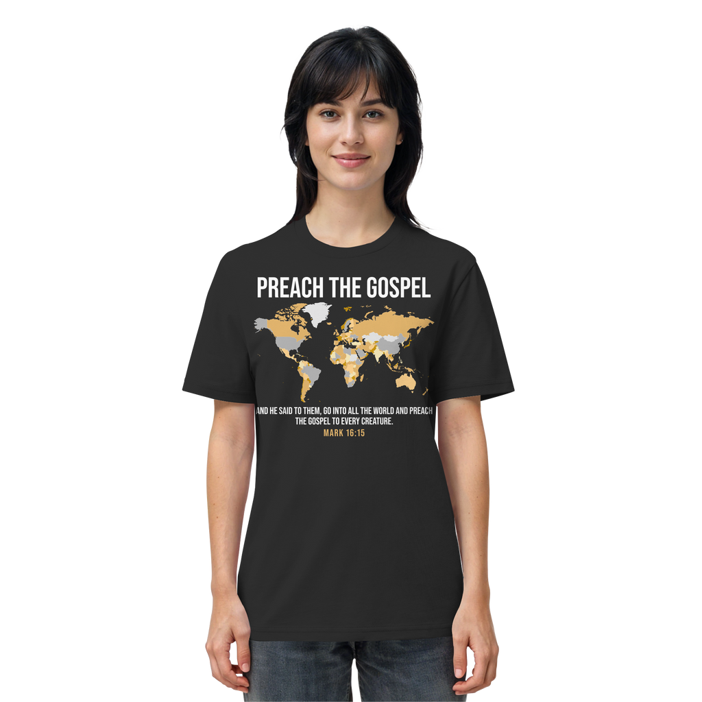 PREACH THE GOSPEL - T-Shirt Bio Baumwolle