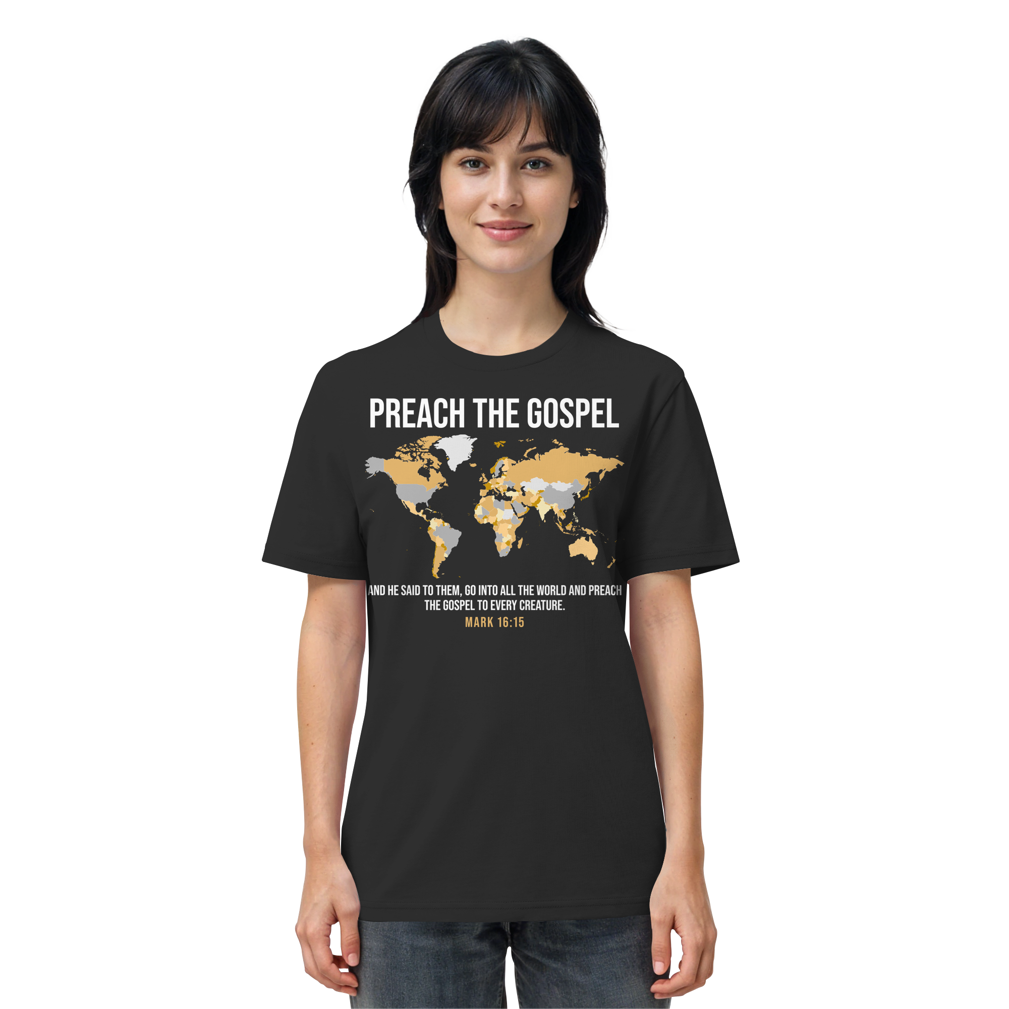 PREACH THE GOSPEL - T-Shirt Bio Baumwolle