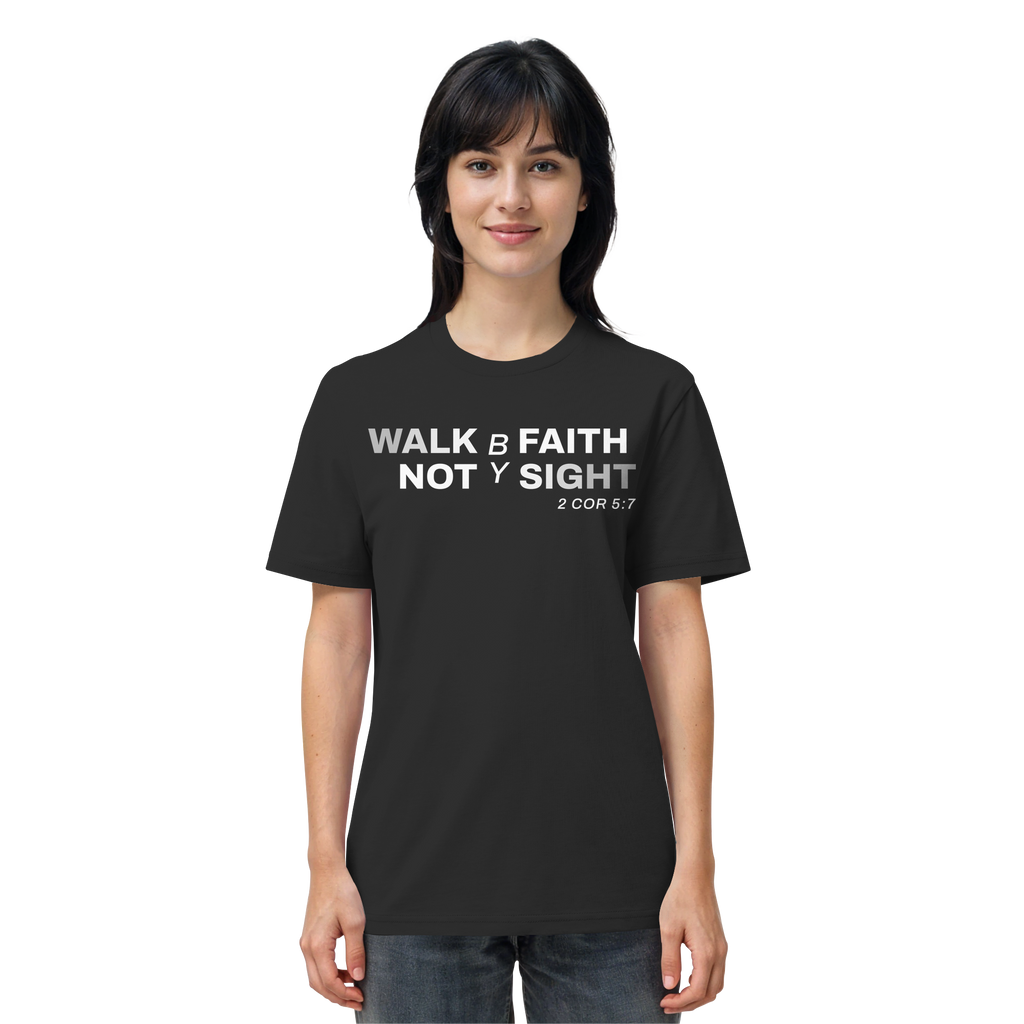 T-Shirt Bio Baumwolle | WALK BY FAITH