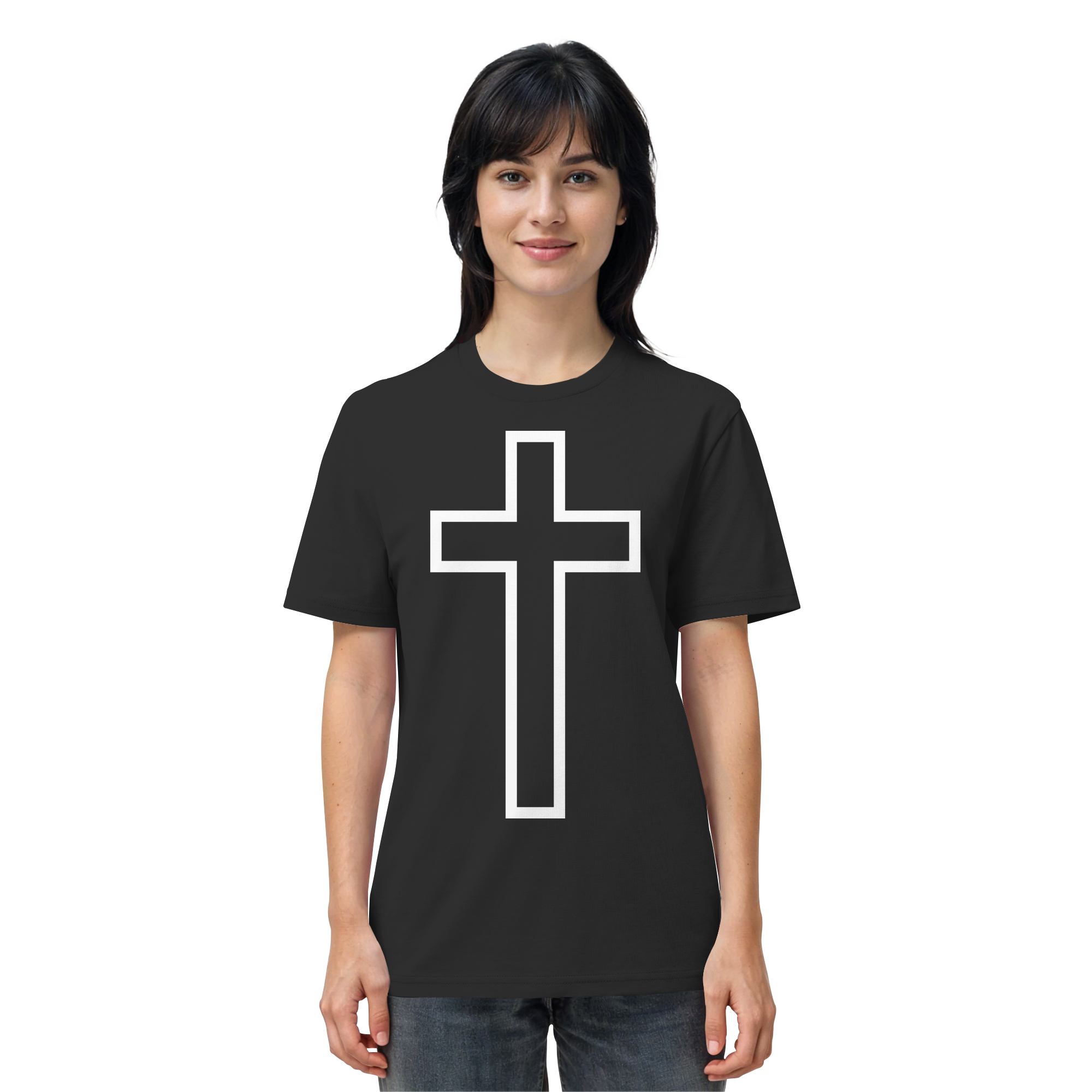 JESUS IS KING - T-Shirt Bio Baumwolle