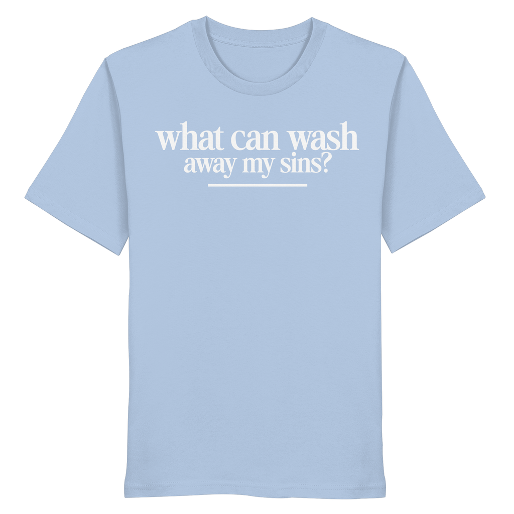 THE BLOOD OF JESUS - T-Shirt Bio Baumwolle