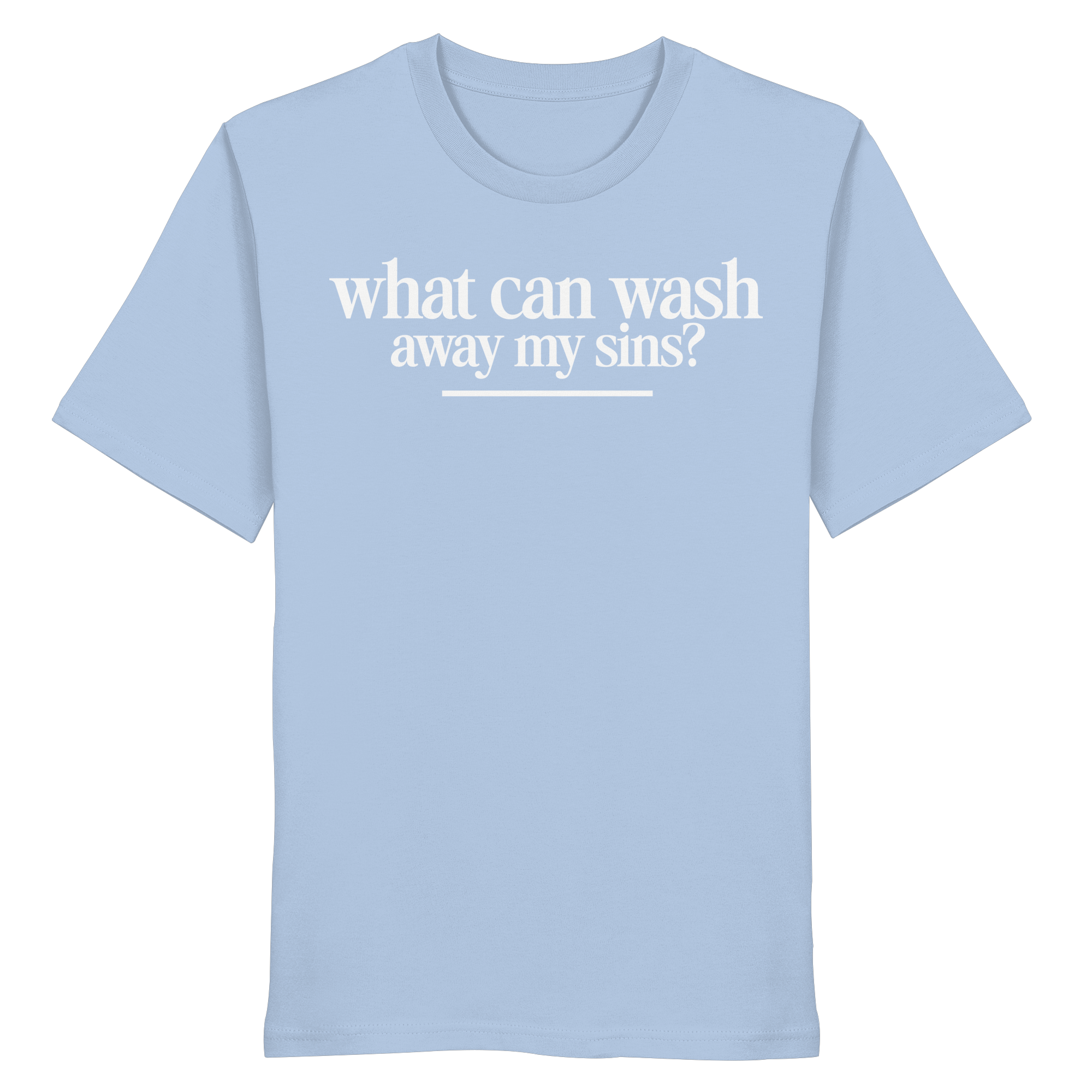 THE BLOOD OF JESUS - T-Shirt Bio Baumwolle