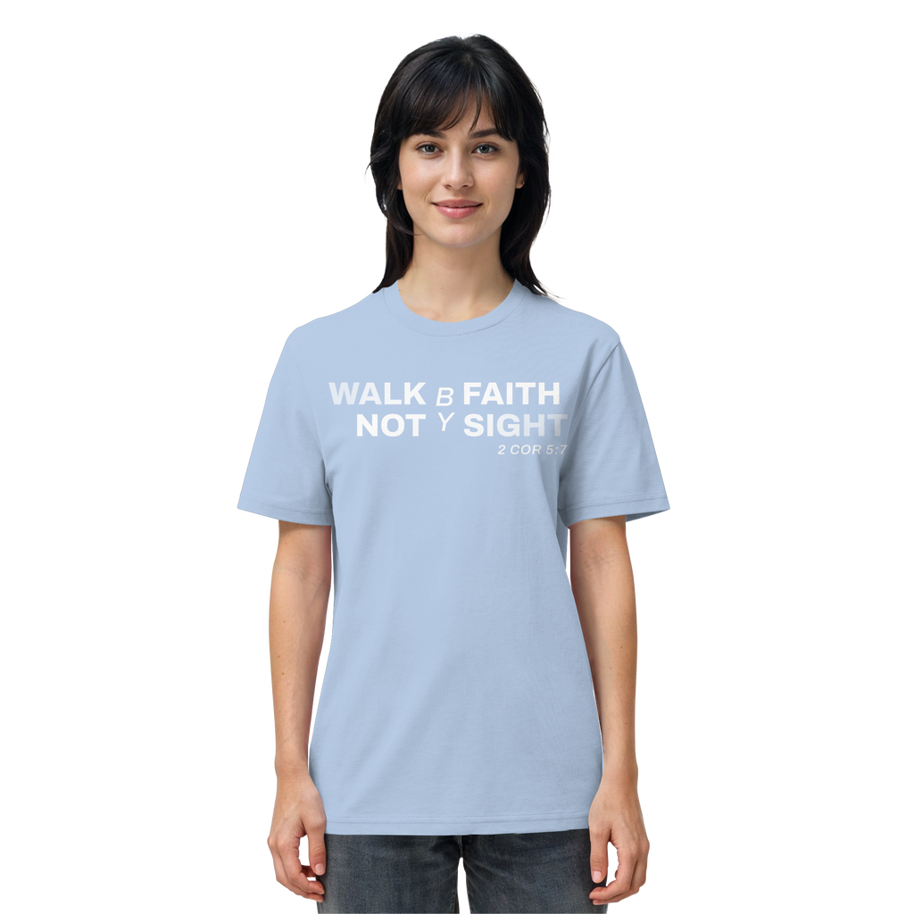 T-Shirt Bio Baumwolle | WALK BY FAITH
