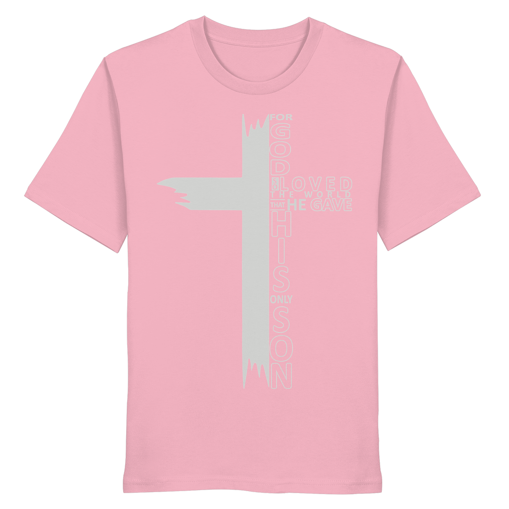 THE LORD IS MY LIGHT - T-Shirt Bio Baumwolle