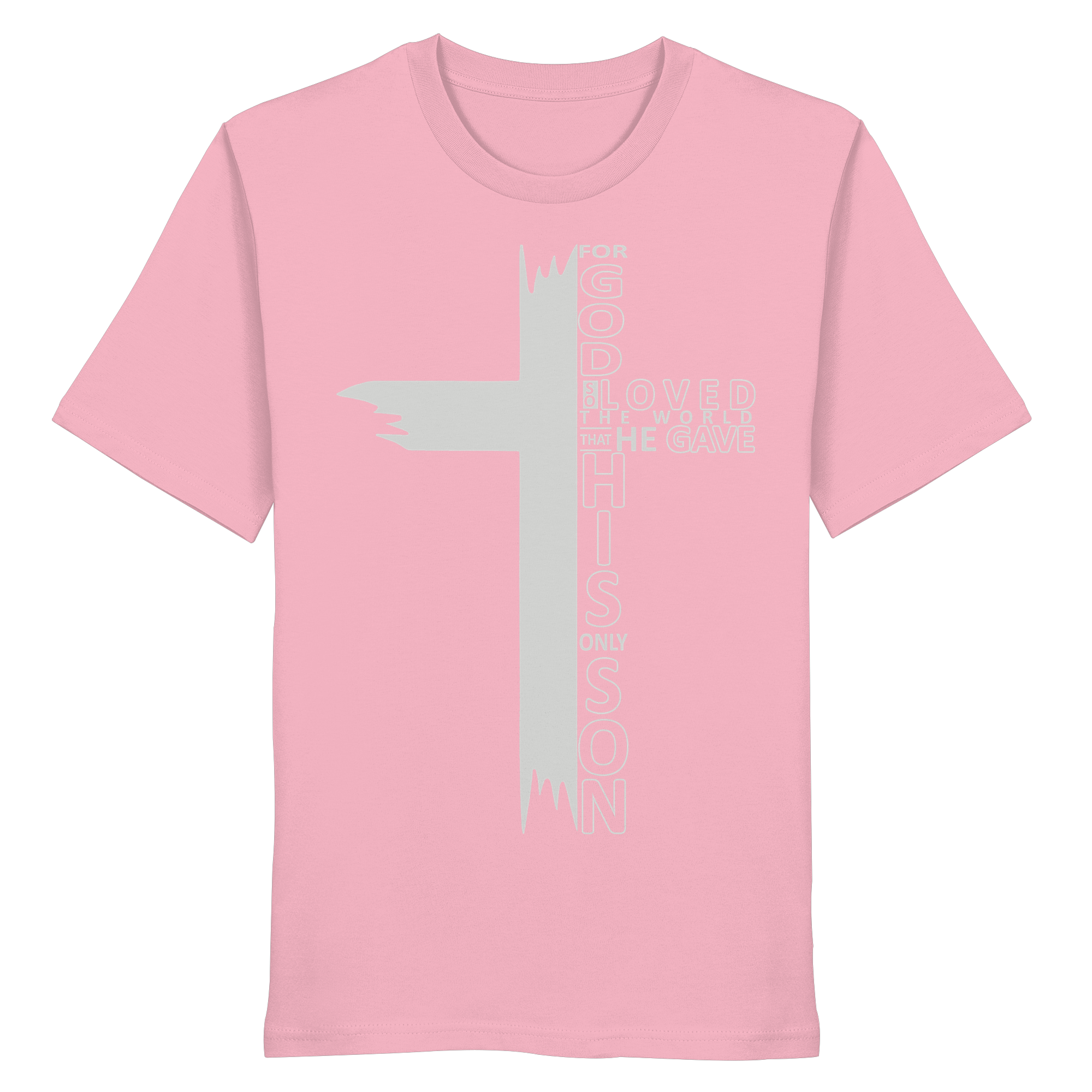 THE LORD IS MY LIGHT - T-Shirt Bio Baumwolle