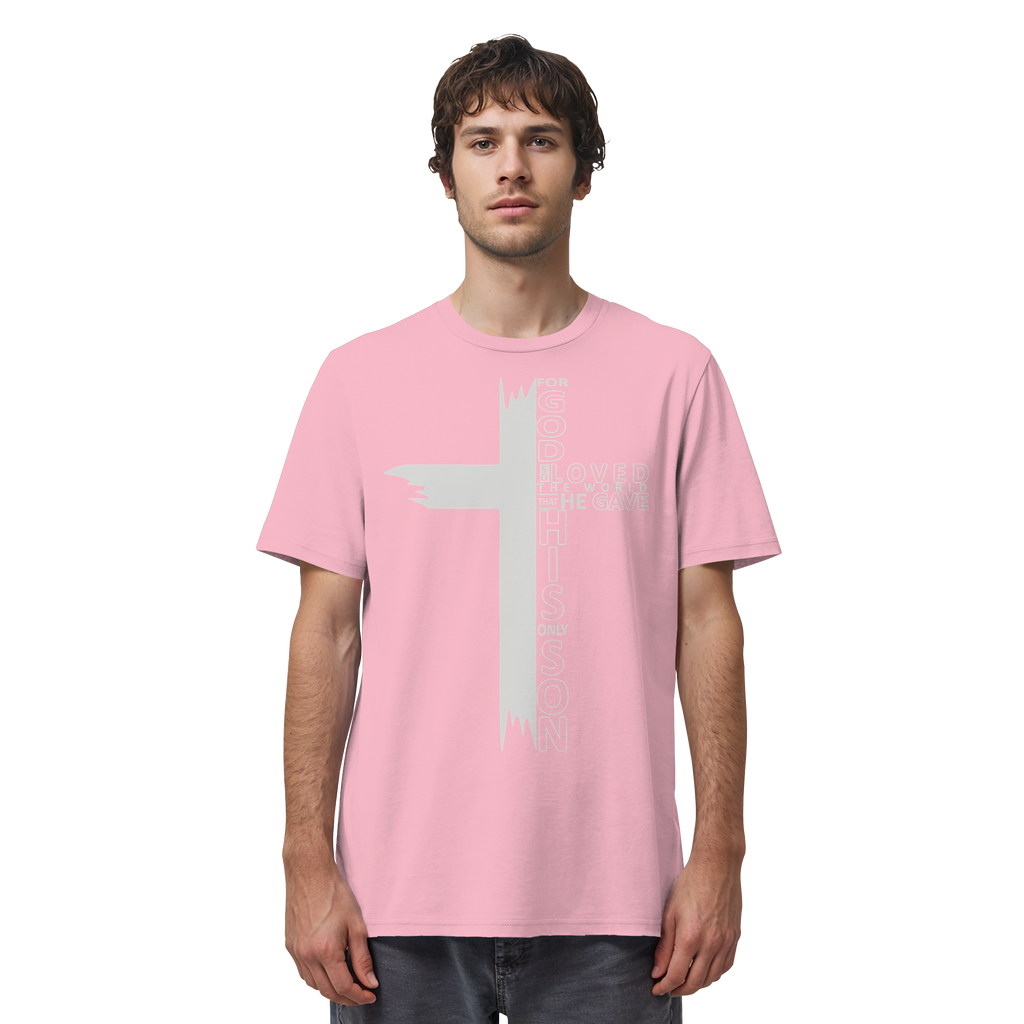 JESUS SAVED MY LIFE - T-Shirt Bio Baumwolle