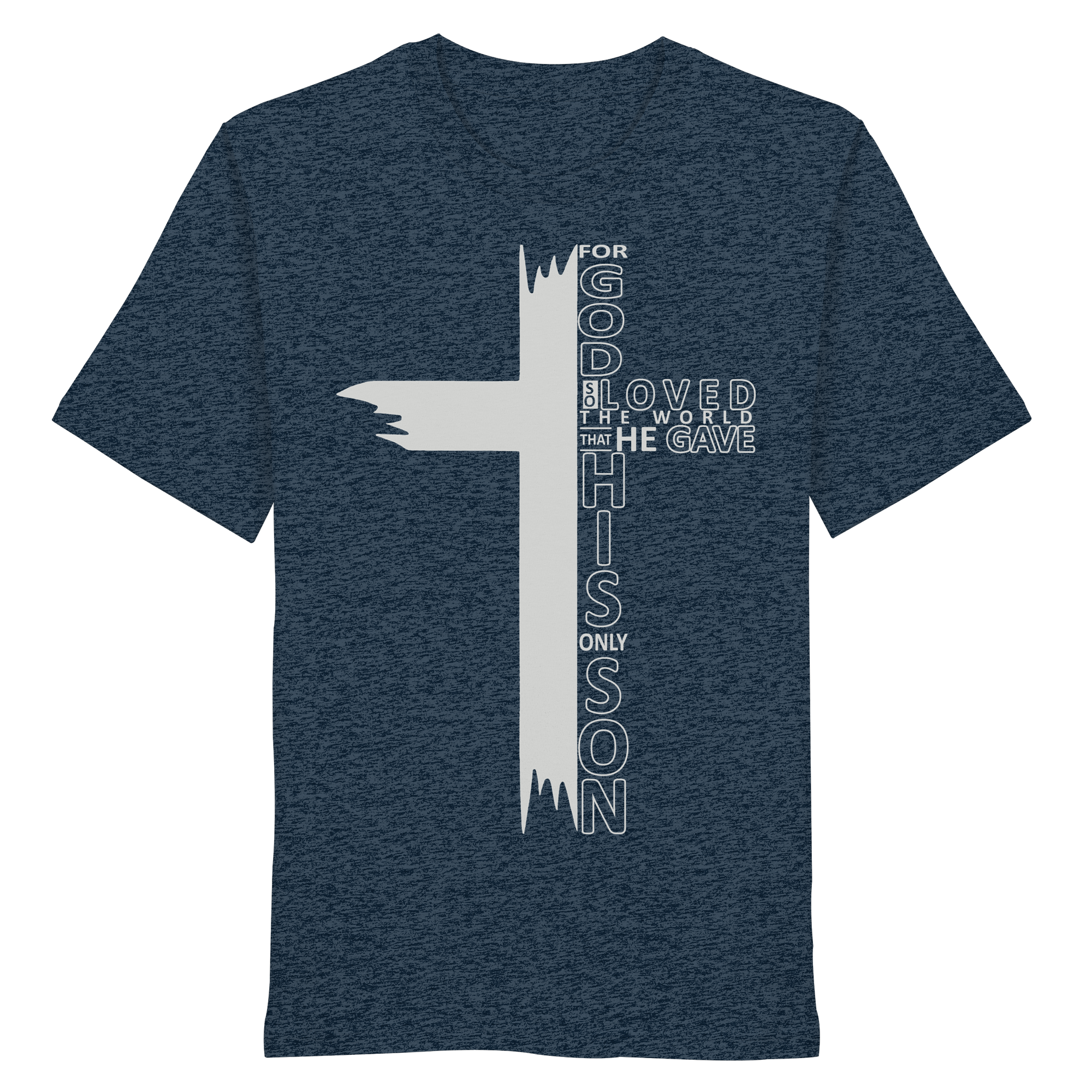THE LORD IS MY LIGHT - T-Shirt Bio Baumwolle