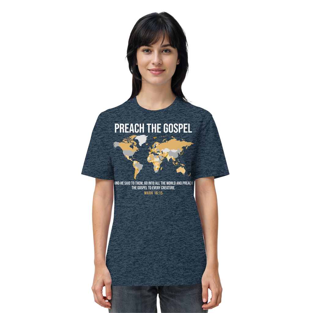 PREACH THE GOSPEL - T-Shirt Bio Baumwolle