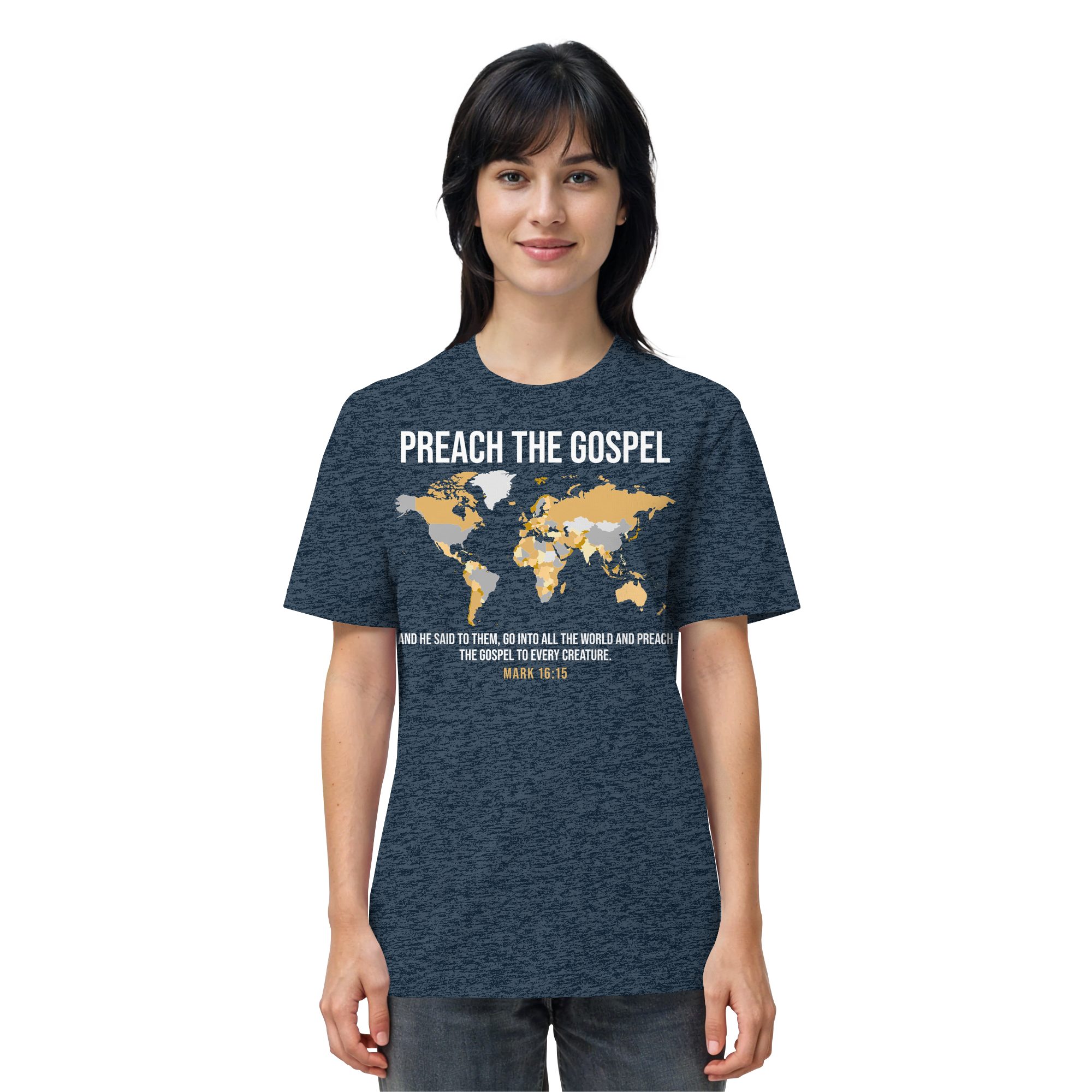 PREACH THE GOSPEL - T-Shirt Bio Baumwolle