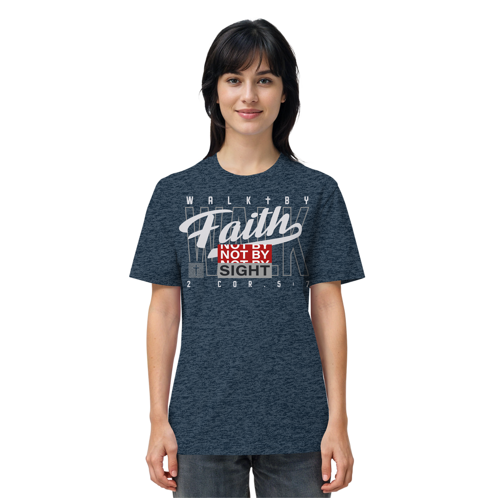 WALK BY FAITH - T-Shirt Bio Baumwolle