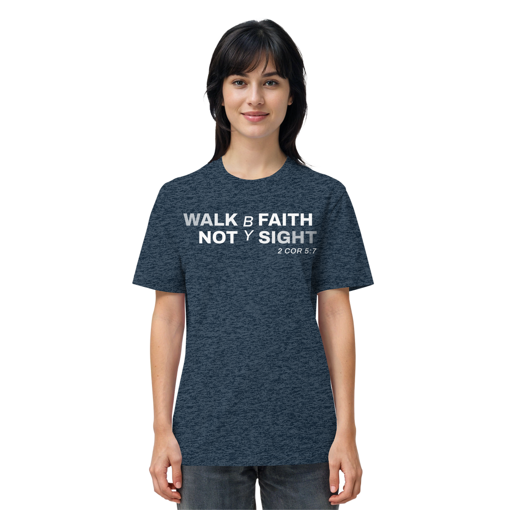 T-Shirt Bio Baumwolle | WALK BY FAITH
