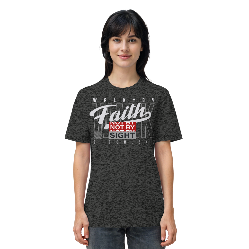 WALK BY FAITH - T-Shirt Bio Baumwolle