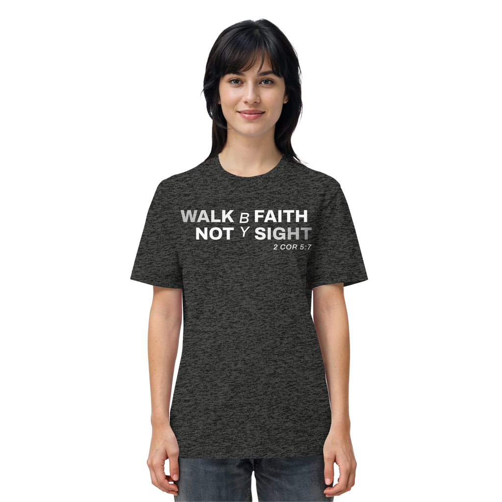 T-Shirt Bio Baumwolle | WALK BY FAITH
