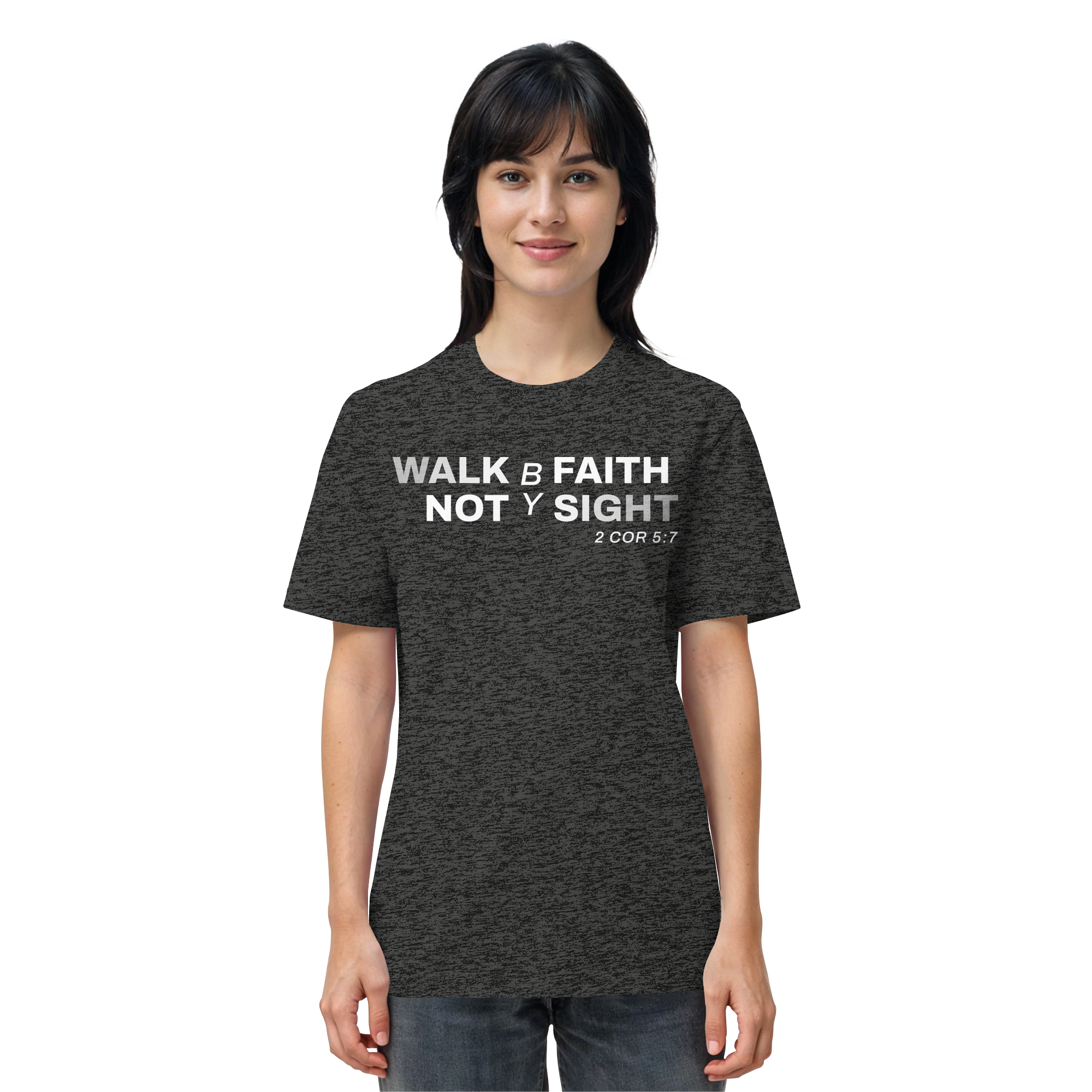 T-Shirt Bio Baumwolle | WALK BY FAITH