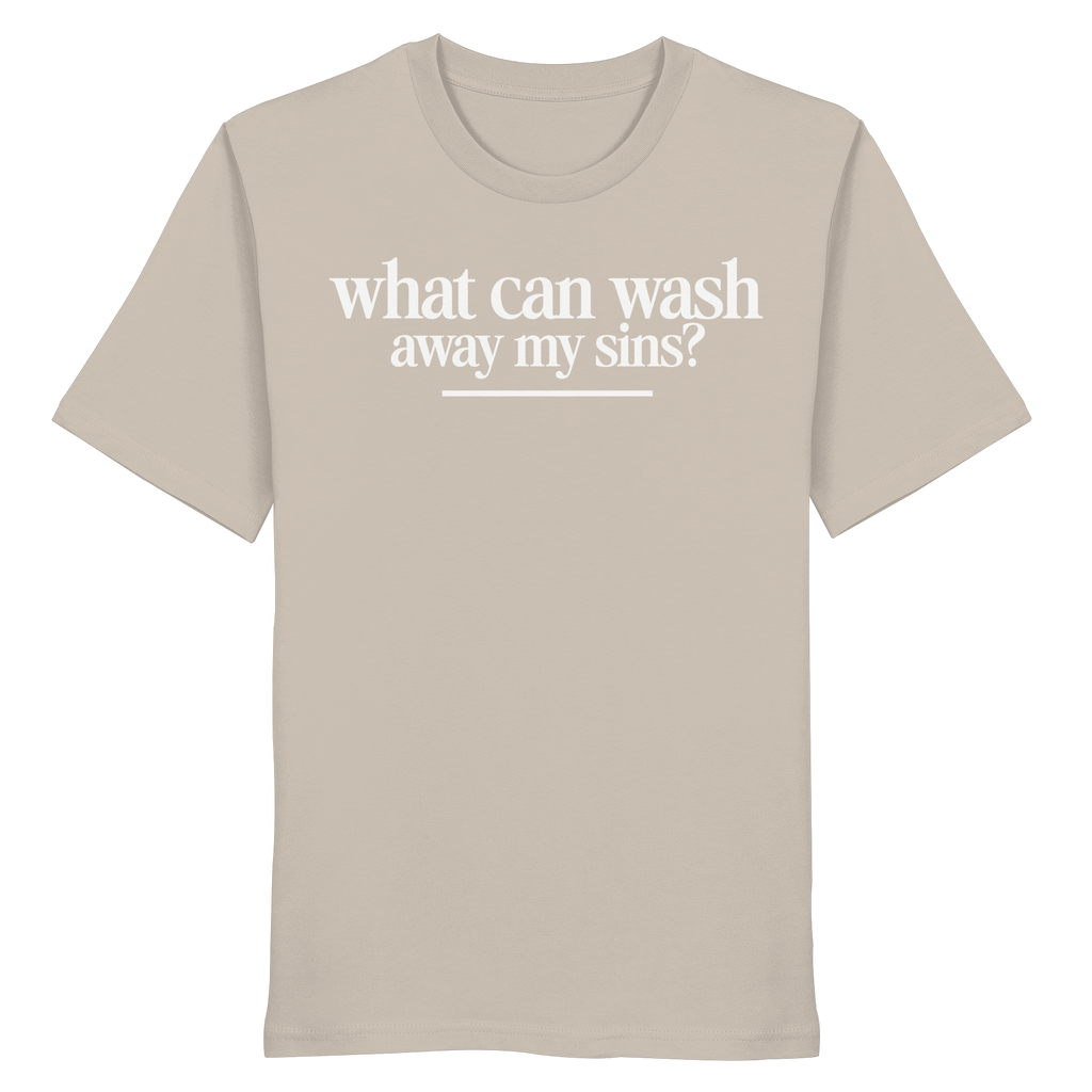 THE BLOOD OF JESUS - T-Shirt Bio Baumwolle