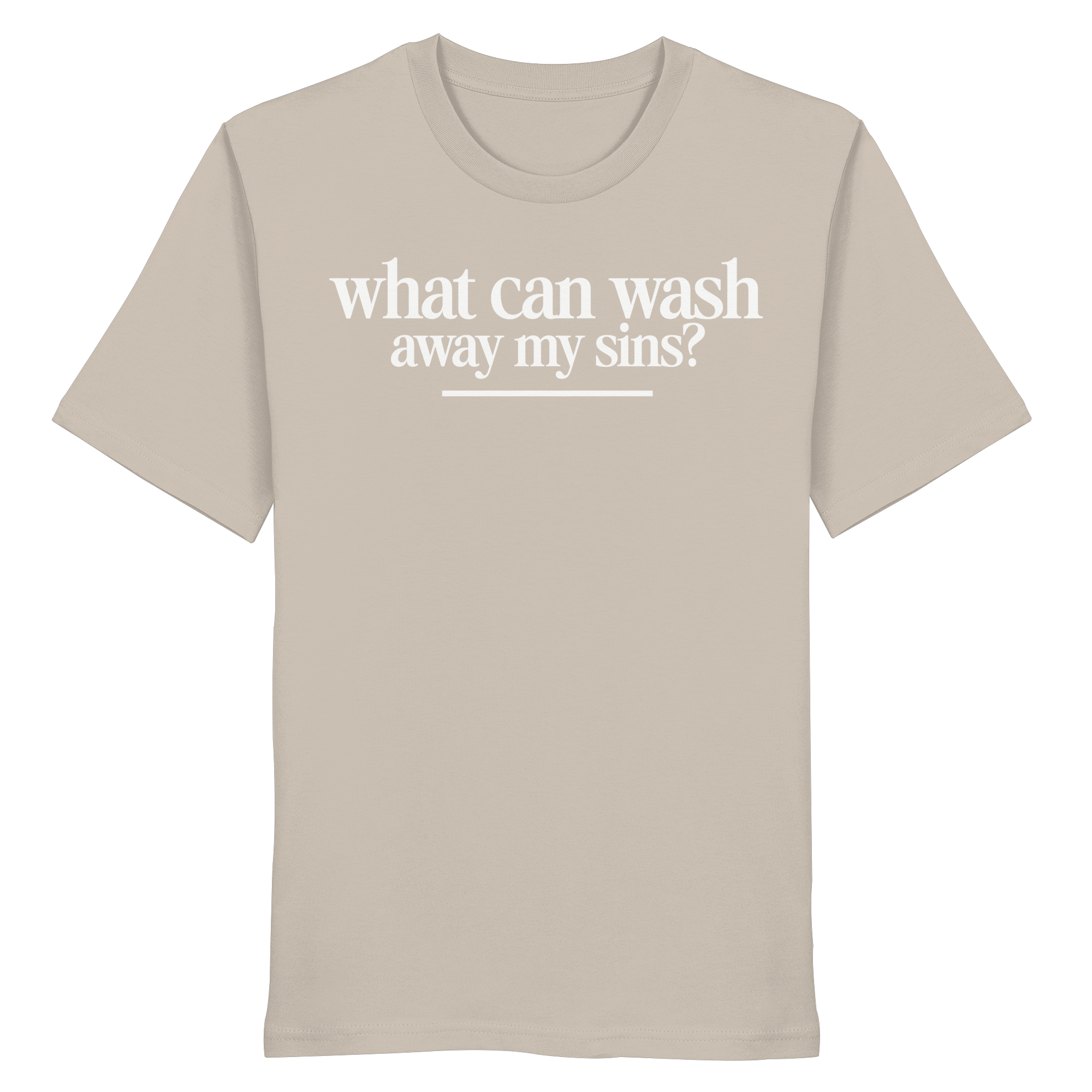 THE BLOOD OF JESUS - T-Shirt Bio Baumwolle