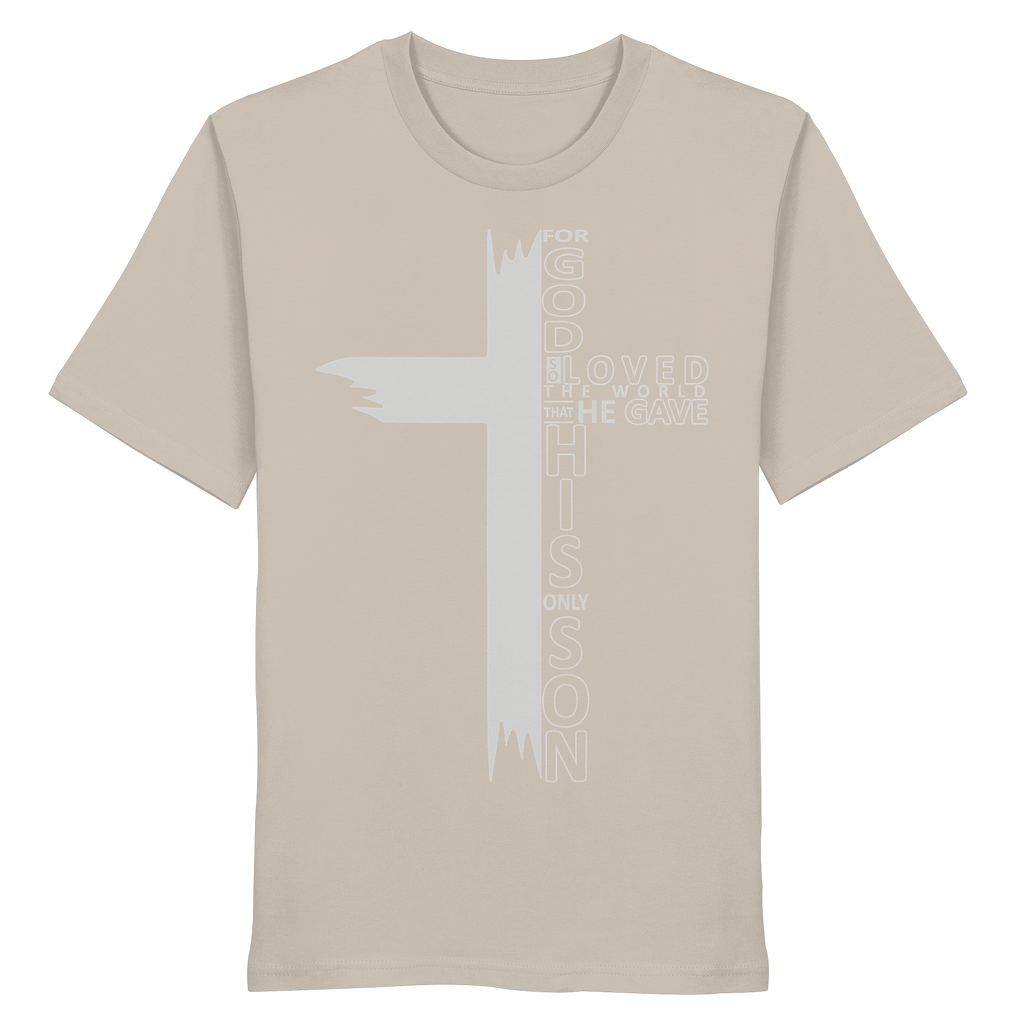 JESUS SAVED MY LIFE - T-Shirt Bio Baumwolle