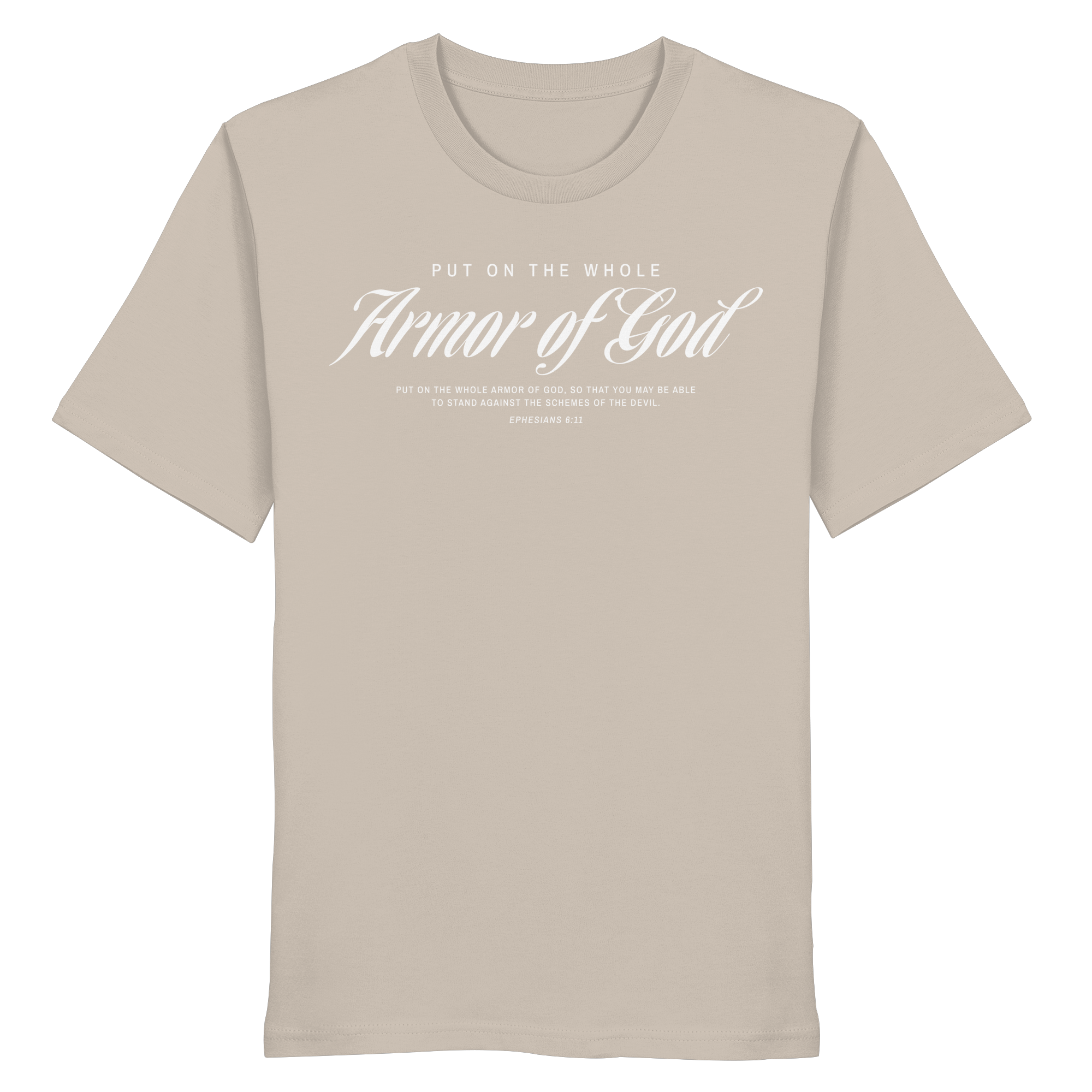 T-Shirt Bio Baumwolle | ARMOR OF GOD - Organic Shirt