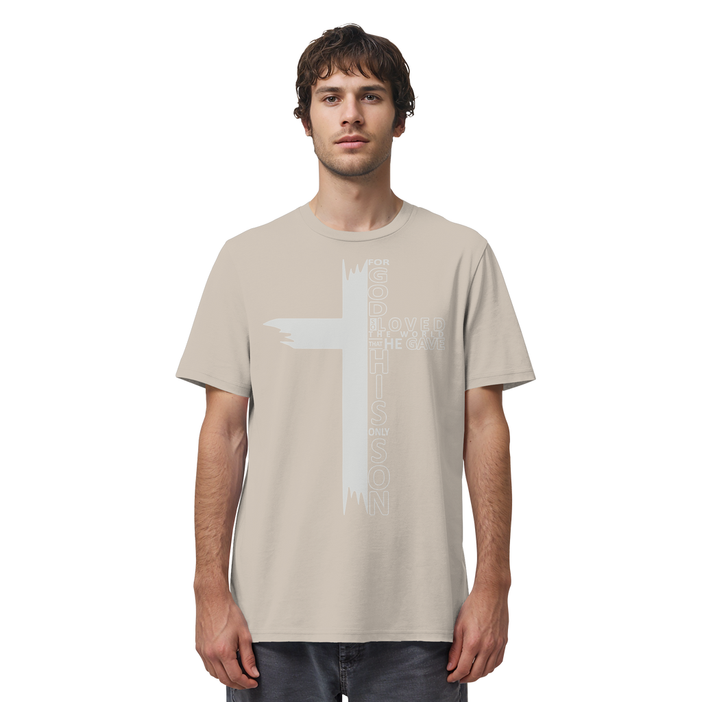 JESUS SAVED MY LIFE - T-Shirt Bio Baumwolle