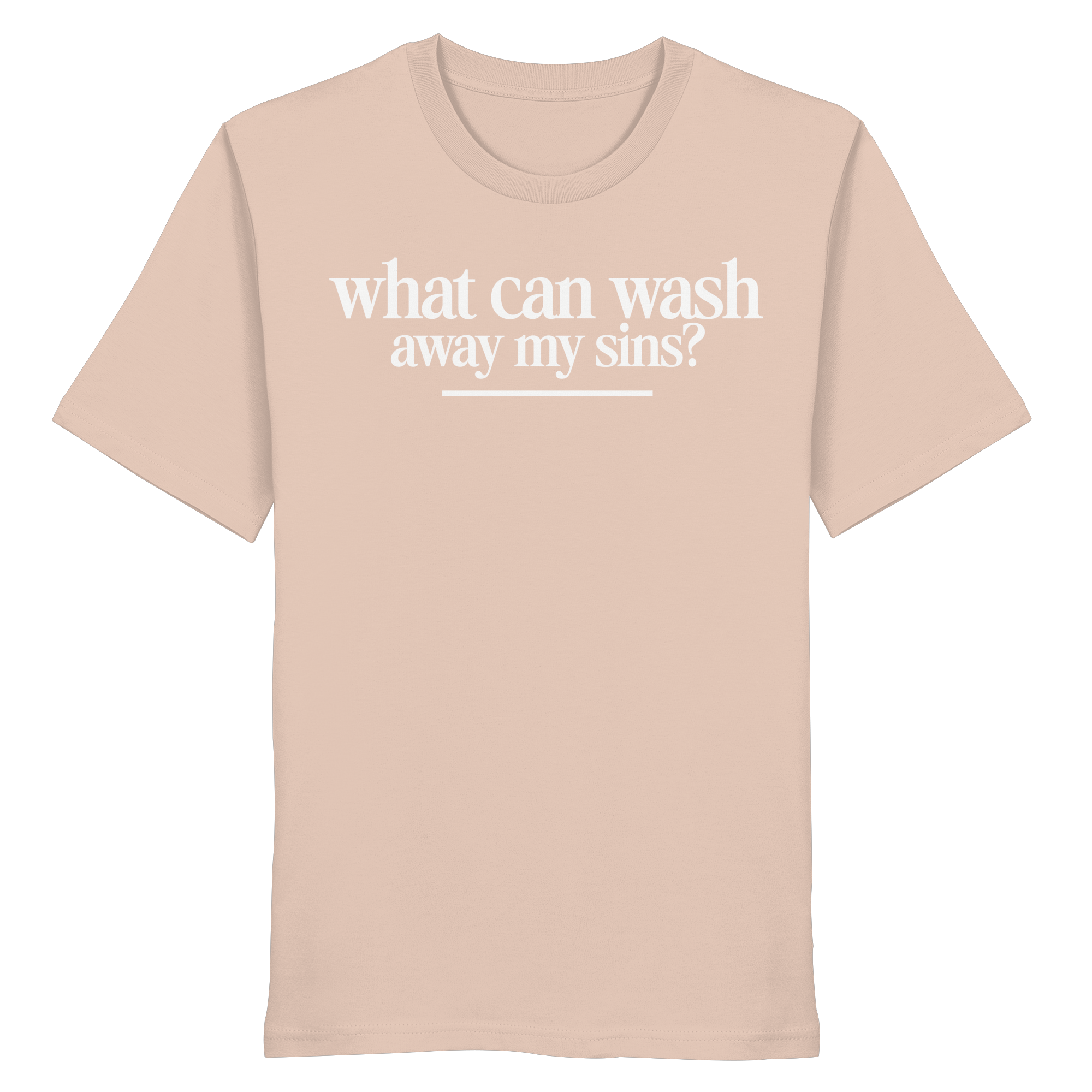 THE BLOOD OF JESUS - T-Shirt Bio Baumwolle