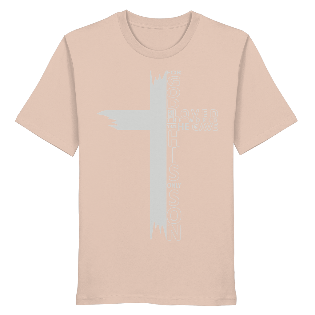 JESUS SAVED MY LIFE - T-Shirt Bio Baumwolle