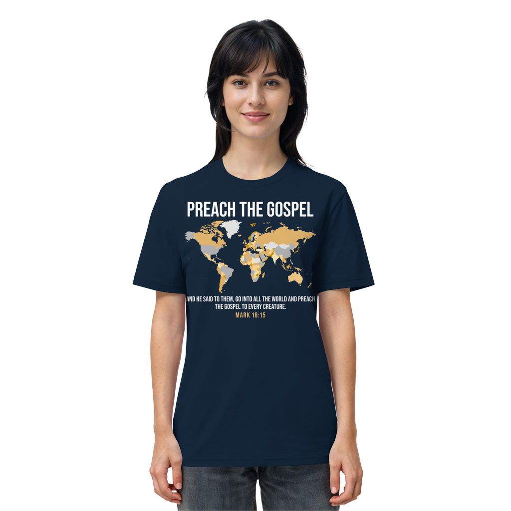 PREACH THE GOSPEL - T-Shirt Bio Baumwolle