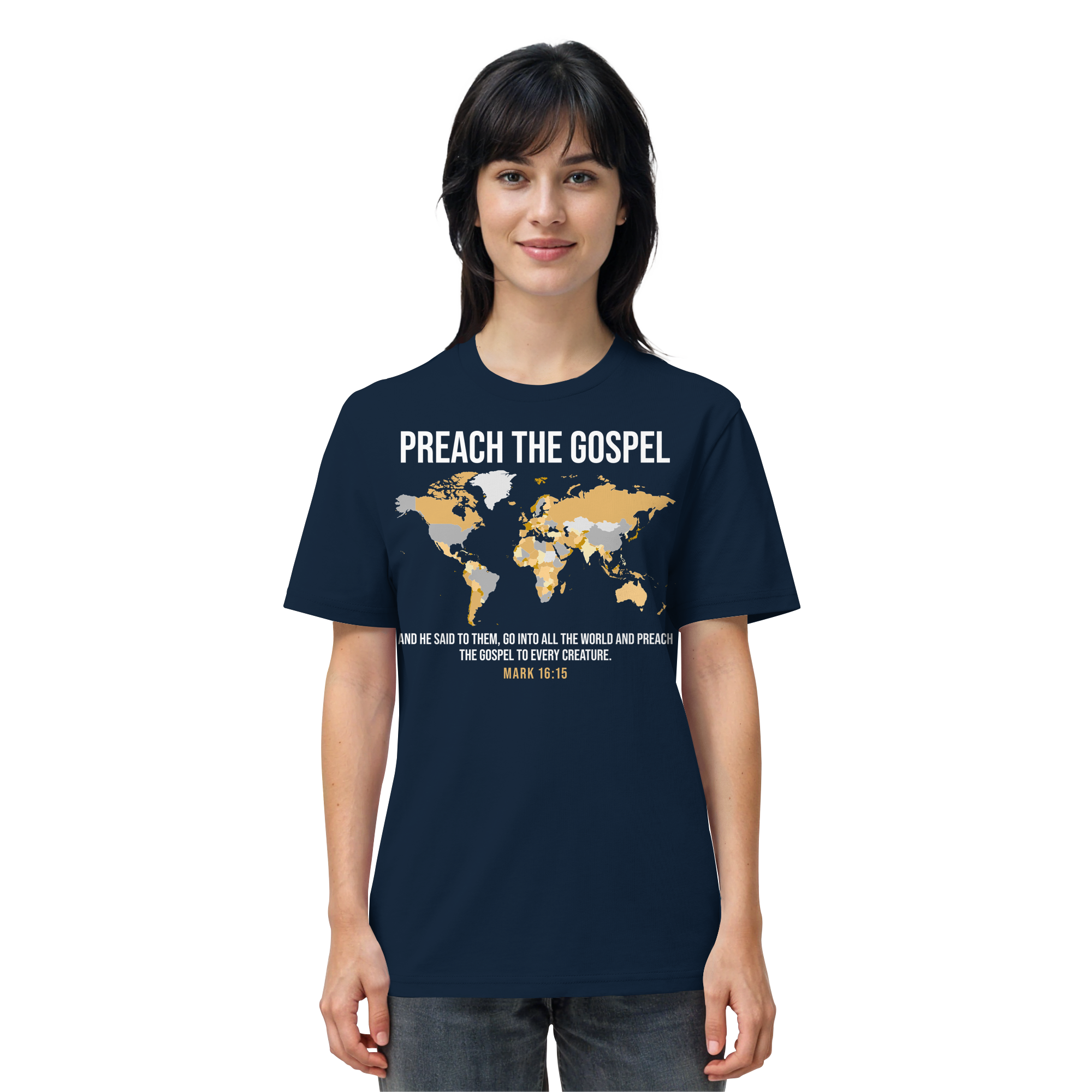 PREACH THE GOSPEL - T-Shirt Bio Baumwolle