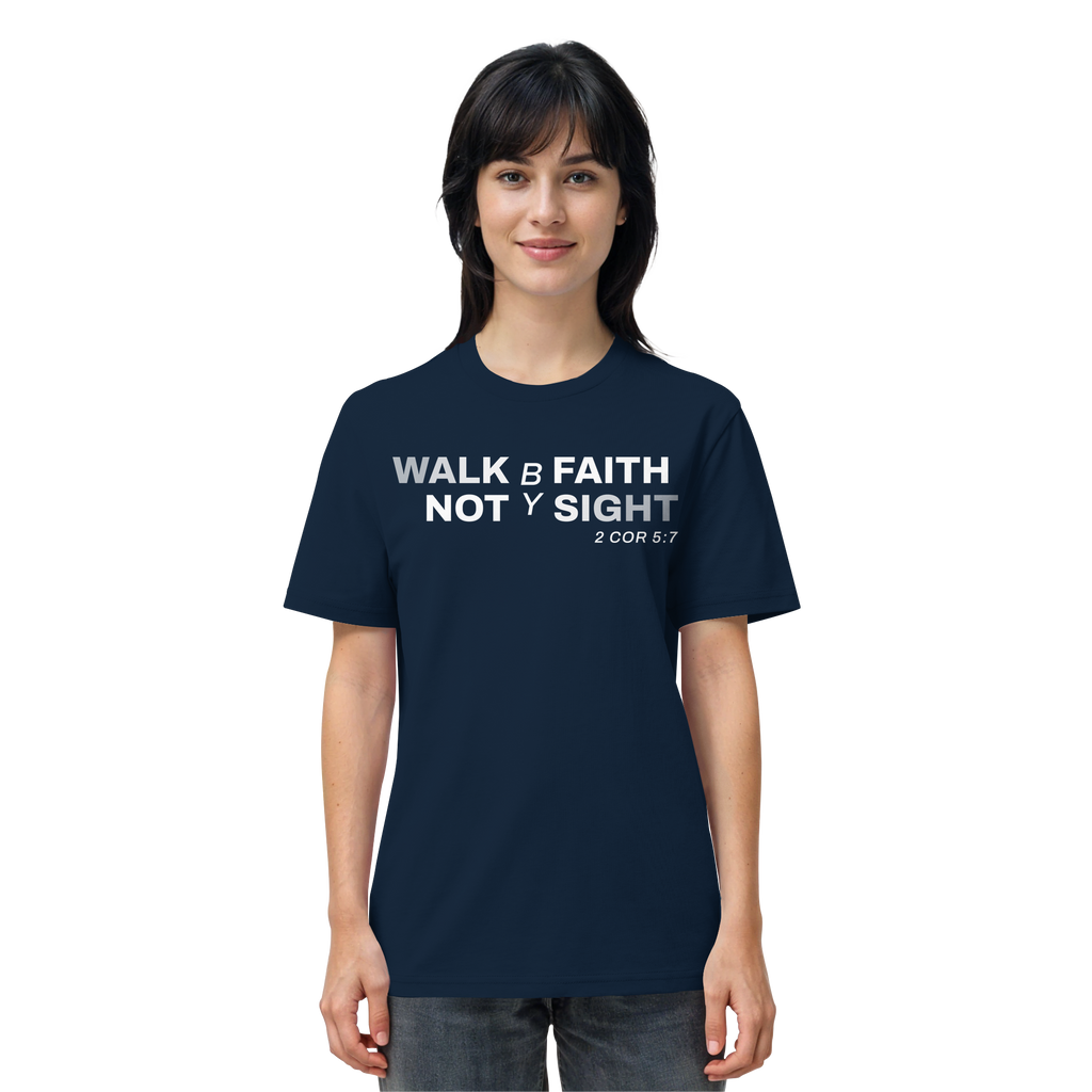 T-Shirt Bio Baumwolle | WALK BY FAITH