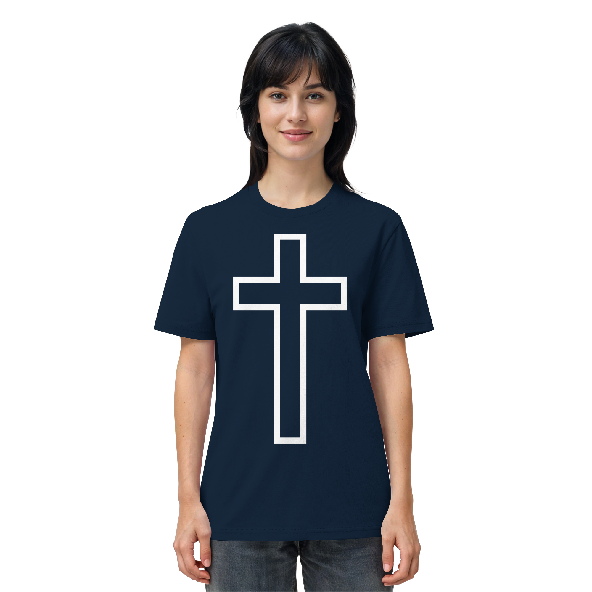 JESUS IS KING - T-Shirt Bio Baumwolle