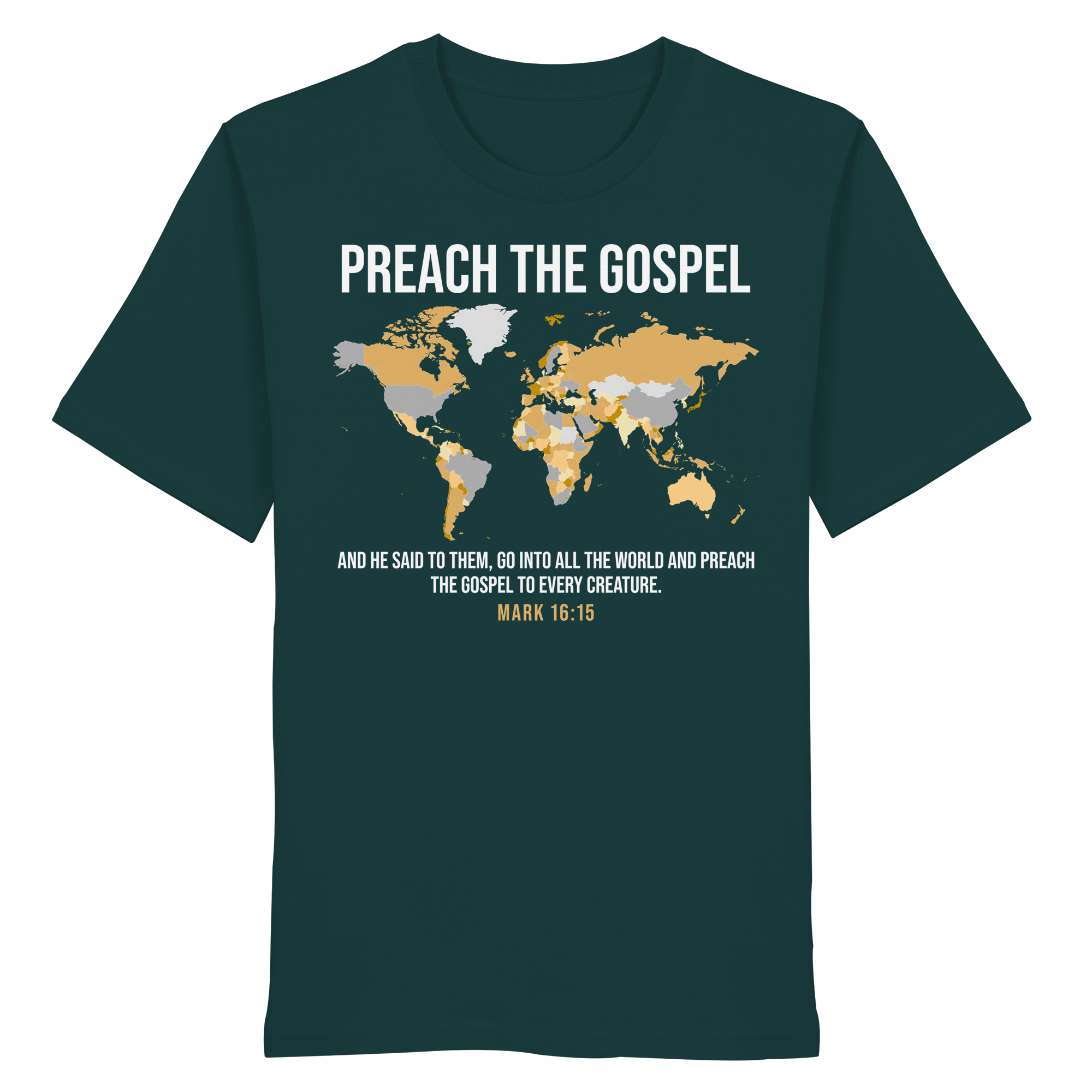 PREACH THE GOSPEL - T-Shirt Bio Baumwolle