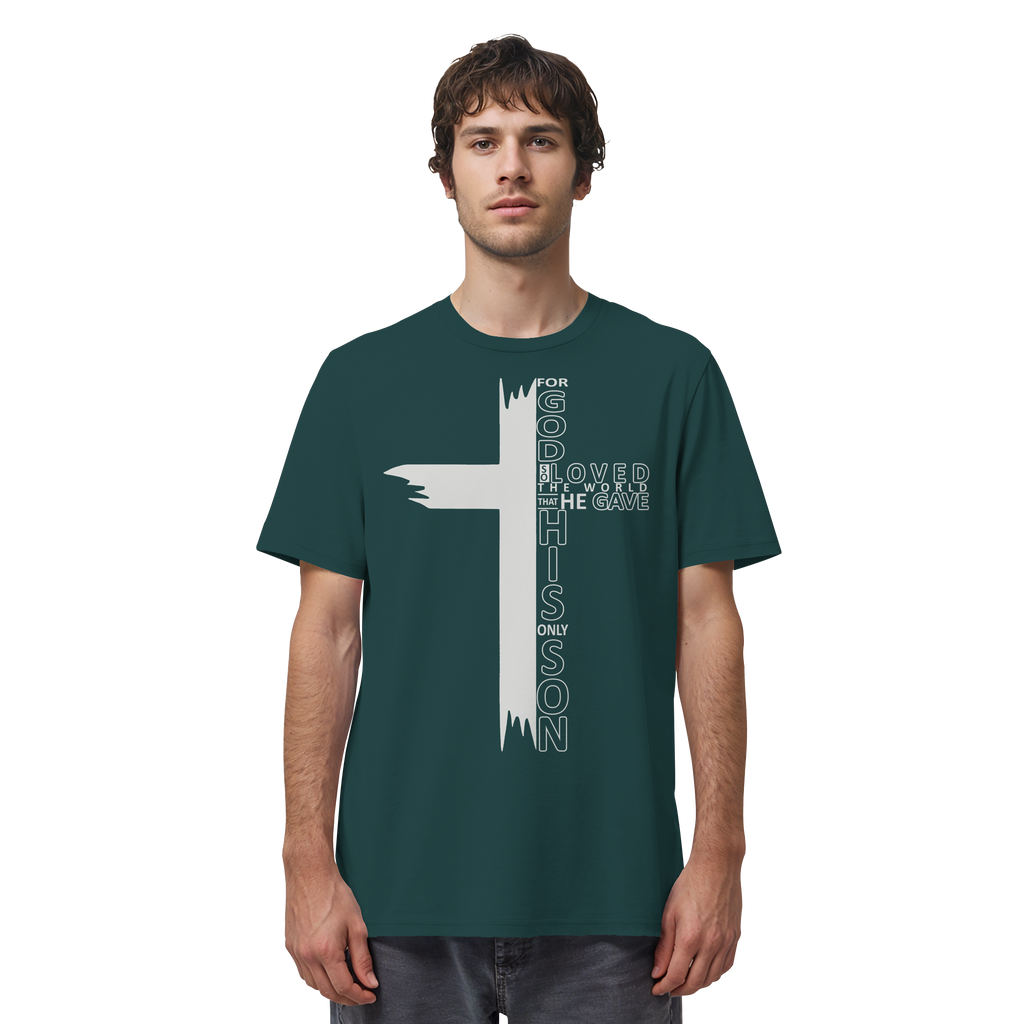 JESUS SAVED MY LIFE - T-Shirt Bio Baumwolle